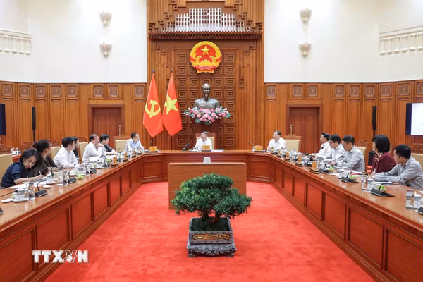 Thủ tướng Lê Minh Hưng chủ trì cuộc họp về tiến độ chuẩn bị Năm APEC 2027