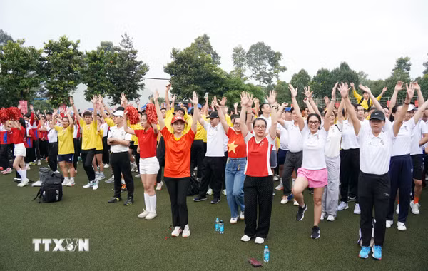 Lan tỏa phong trào toàn dân tập luyện thể thao, nâng cao sức khỏe cộng đồng