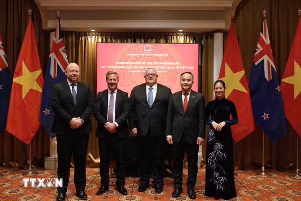 Việt Nam-New Zealand thúc đẩy quan hệ đối tác chiến lược toàn diện
