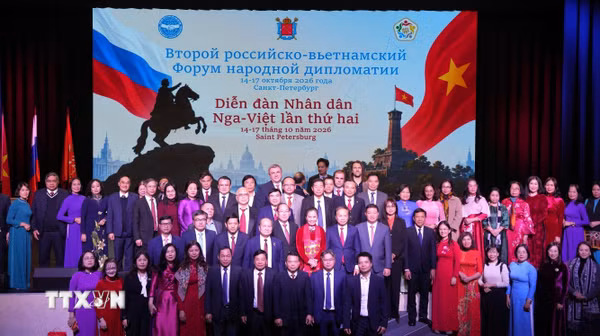 Diễn đàn Ngoại giao Nhân dân Nga-Việt Nam lần 2 khai mạc tại Saint Petersburg