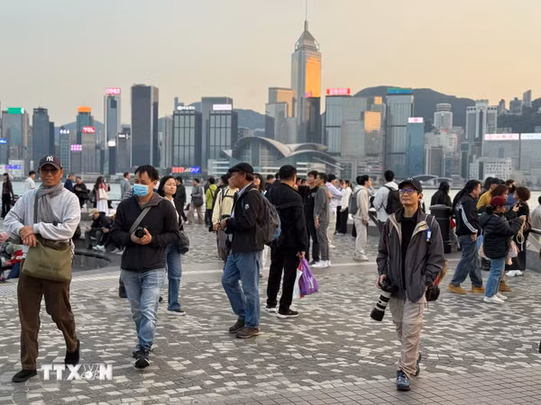 Trung Quốc: Hong Kong lập kỷ lục đón hơn 36 triệu lượt du khách trong 8 tháng