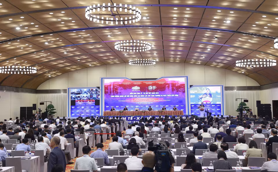 Toàn cảnh phiên khai mạc. (Ảnh: Doãn Tấn/TTXVN)