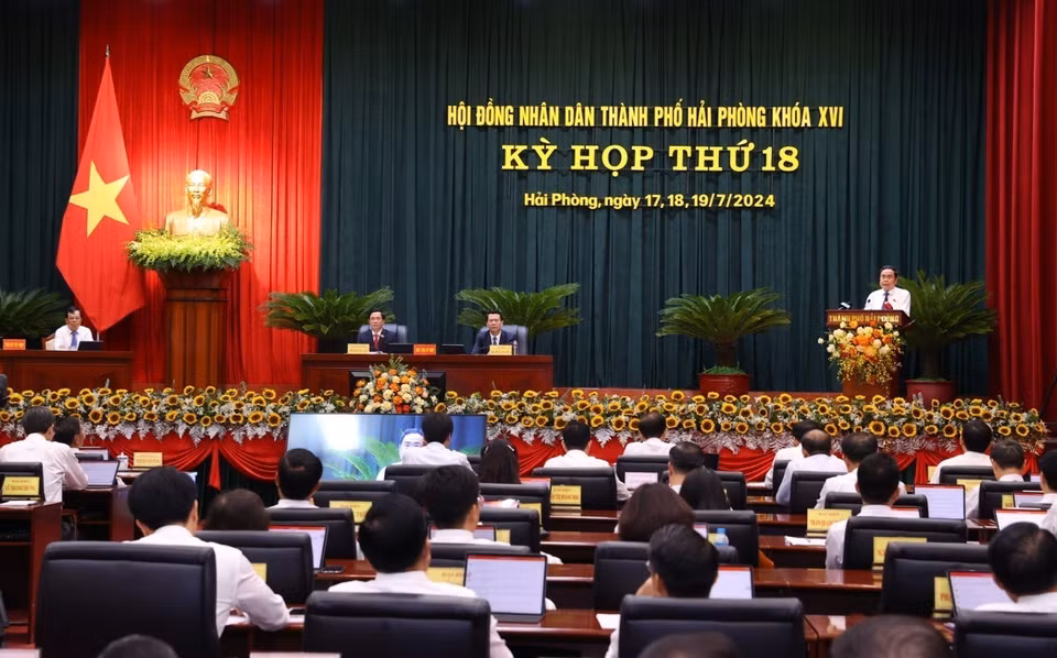 Chủ tịch Quốc hội Trần Thanh Mẫn phát biểu chỉ đạo. (Ảnh: Văn Điệp/TTXVN)