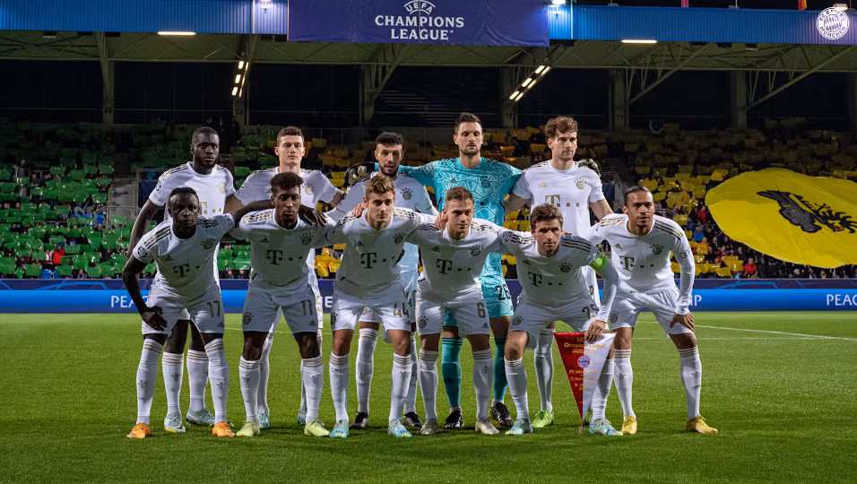 Đội hình ra quân của Bayern Munich trong trận gặp Viktoria Plzen. (Nguồn: FcB.com)
