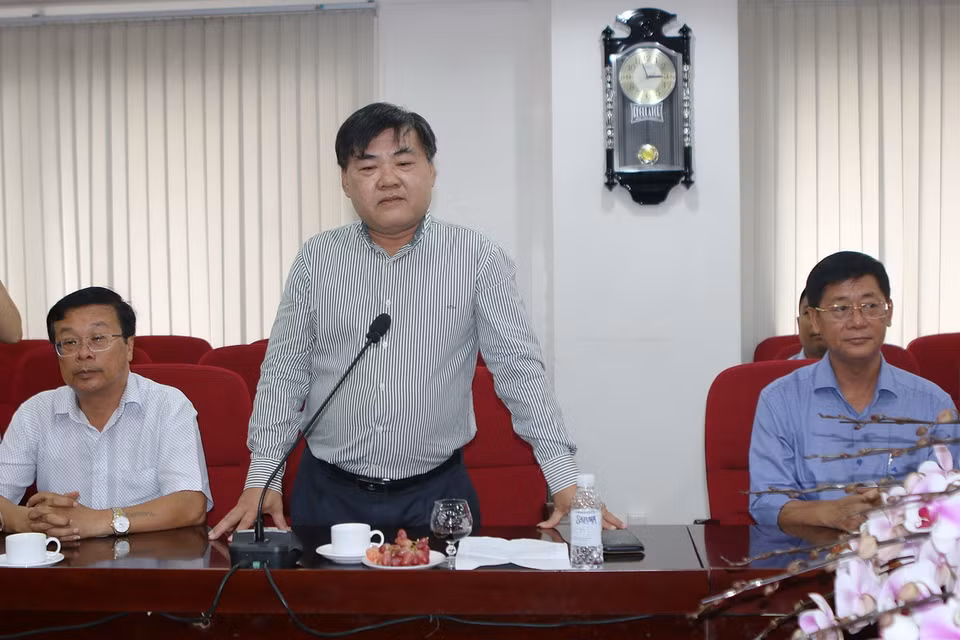 Quang cảnh buổi làm việc. (Ảnh: Thanh Vũ/TTXVN)