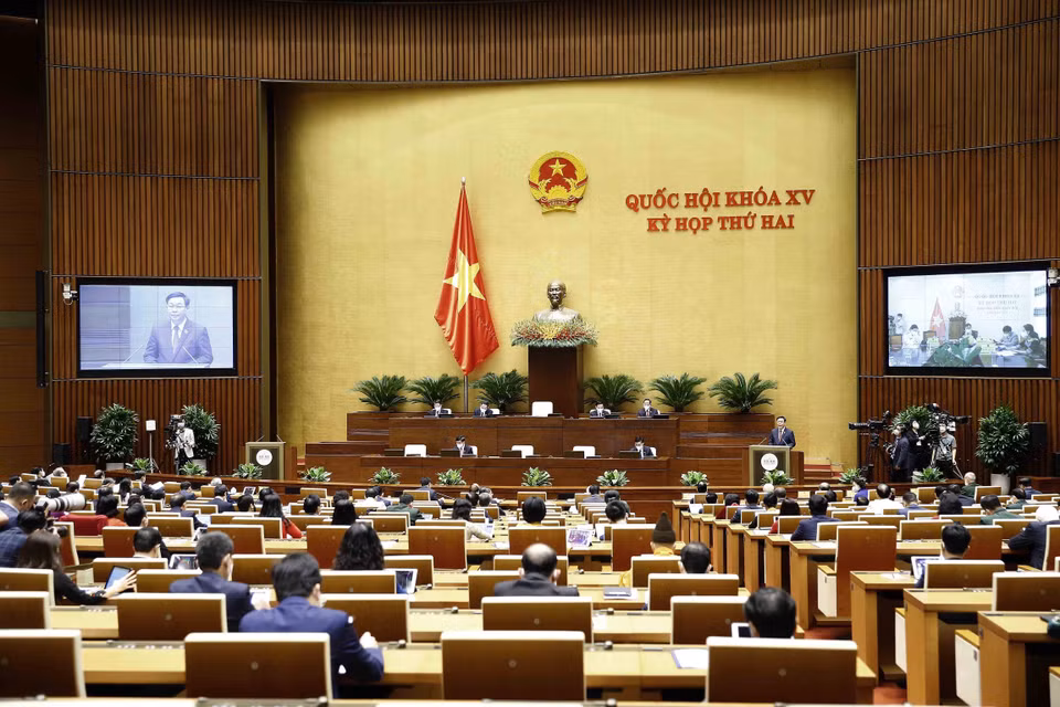 Quang cảnh phiên khai mạc. (Ảnh: Doãn Tấn/TTXVN)