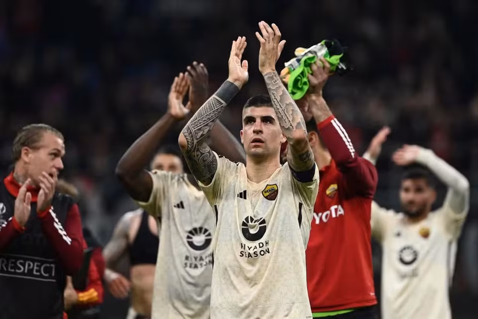 Chiến thắng tối thiểu trên sân khách giúp AS Roma có ưu thế trước trận lượt về. (Nguồn: UEFA)
