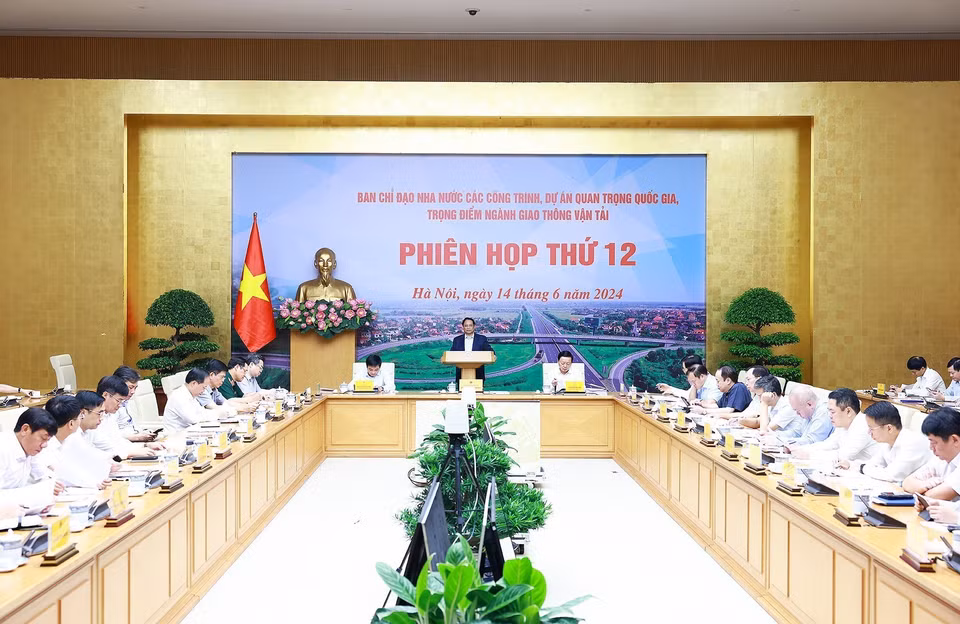 Thủ tướng Phạm Minh Chính chủ trì phiên họp. (Ảnh: Dương Giang/TTXVN)