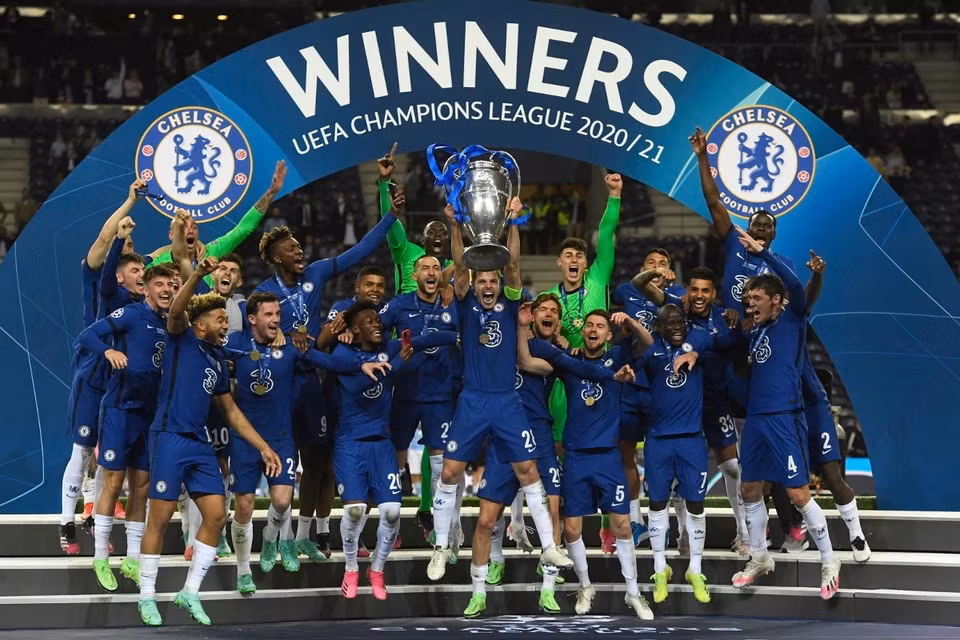 Chiến thắng này giúp Chelsea vô địch Champions League mùa này. (Nguồn: Getty Images)