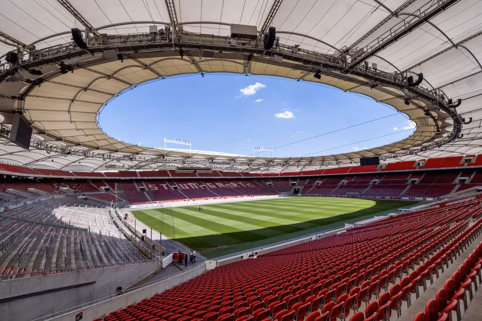 Stuttgart Arena sẽ tổ chức 5 trận đấu tại EURO 2024. (Nguồn: AP)