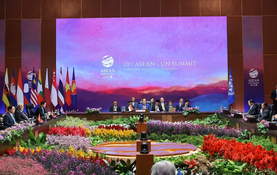 Hội nghị Cấp cao ASEAN-Liên hợp quốc lần thứ 13. (Ảnh: Dương Giang/TTXVN)