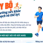Chạy bộ giúp cải thiện sức khỏe, tăng sức bền và hỗ trợ phòng ngừa nhiều bệnh 