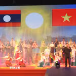 Chương trình giao lưu nghệ thuật Việt Nam-Lào với chủ đề “Nghĩa tình sắt son - Đời đời bền vững.” (Ảnh minh họa: Tường Vi/TTXVN)