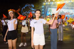 Dàn thí sinh Miss World 2026 đồng hành cùng ngày hội thể thao tại Khánh Hòa