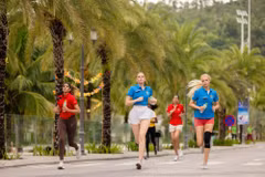 Miss World 2026 liên tiếp đưa 111 thí sinh vào những thử thách ngoài trời. (Ảnh: BTC)