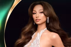 Nhan sắc Á hậu Ngô Bảo Ngọc trước thềm dự thi Miss Grand International All Stars mùa 2. (Ảnh: CTV/Vietnam+)