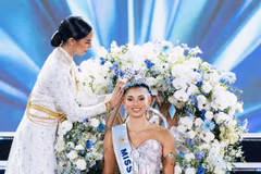 Joheirry Mola Dominguez của Cộng hòa Dominica chính thức giành vương miện Miss World lần thứ 73. (Ảnh: BTC)