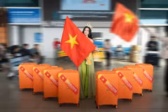 Emoura Phạm đã chính thức lên đường nhập cuộc Miss Grand International 2026. (Ảnh: BTC)