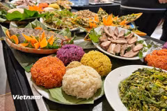Ẩm thực mang đậm dấu ấn bản địa là những gì du khách ngày nay tìm kiếm. (Ảnh: Mai Mai/Vietnam+)