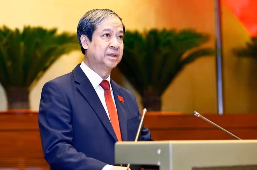 Bộ trưởng Bộ Giáo dục và Đào tạo Nguyễn Kim Sơn. (Ảnh: Doãn Tấn/TTXVN)