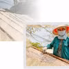 Người dân thôn Phượng, xã Nam Dương (Nam Trực) phơi miến, bánh đa. (Nguồn: Cổng thông tin điện tử Đảng bộ Nam Định)