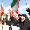 Người dân Iran đổ ra đường sau khi lệnh ngừng bắn với Mỹ được công bố