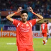 Leo Artur ghi bàn ấn định chiến thắng 2-0 cho Công an Hà Nội. (Ảnh: Việt Anh/Vietnam+)