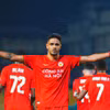 Leo Artur ghi bàn mở tỷ số trong chiến thắng 2-0 của Công an Hà Nội trước Hồng Lĩnh Hà Tĩnh ở vòng 1 V-League 2026/27. (Ảnh: CAHNFCVN)
