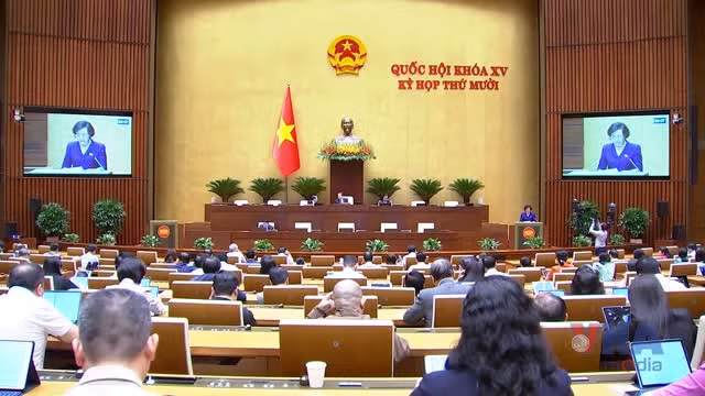Quốc hội nghe tờ trình, báo cáo thẩm tra sửa đổi Luật