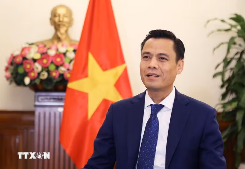 Thứ trưởng Đặng Hoàng Giang. (Ảnh: TTXVN phát)