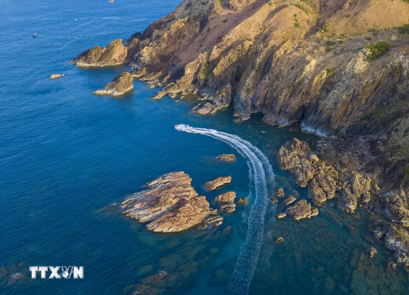 Một góc Eo Gió. (Nguồn: TTXVN)
