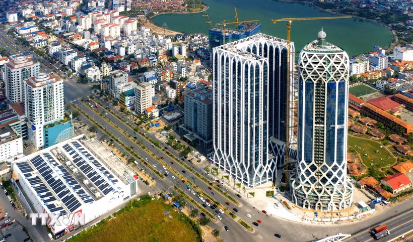 Một góc thành phố Hải Phòng. (Ảnh: TTXVN phát)