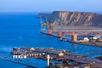 Quang cảnh cảng Chabahar của Iran. (Ảnh: IRNA/TTXVN)