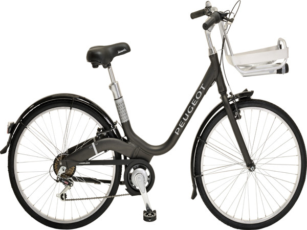 Mẫu xe Peugeot được cách điệu với giỏ đựng đồ phía trước