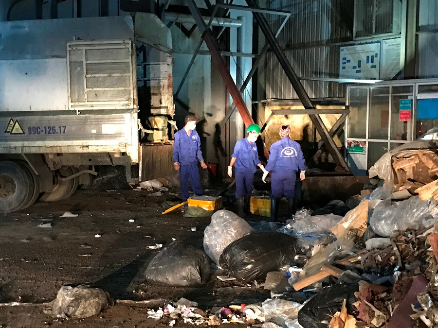 Hành trình của lô hàng trên từ hướng Lạng Sơn đi các tỉnh phía Nam. (Ảnh: Đức Duy/Vietnam+)