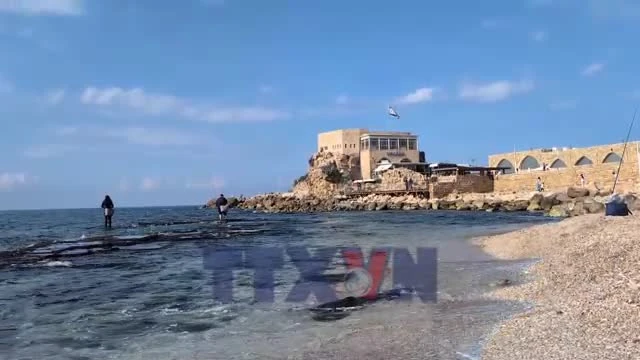 Thành phố La Mã cổ của Israel bên bờ Địa Trung Hải