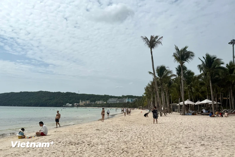 Bãi Khem, một trong những bãi biển đẹp nhất của Phú Quốc. (Nguồn: Vietnam+)