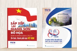 “Sắp xếp lại giang sơn-Đồ họa đơn vị hành chính cấp xã 34 tỉnh, thành phố của Việt Nam” là một trong những cuốn sách mới được xuất bản gần đây của Nhà xuất bản Thông tấn.