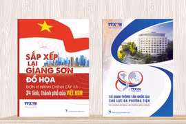 “Sắp xếp lại giang sơn-Đồ họa đơn vị hành chính cấp xã 34 tỉnh, thành phố của Việt Nam” là một trong những cuốn sách mới được xuất bản gần đây của Nhà xuất bản Thông tấn.