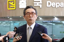 Ngoại trưởng Hàn Quốc Cho Tae-yul. (Nguồn: Yonhap/TTXVN)