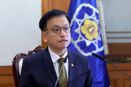 Quyền Tổng thống Hàn Quốc Choi Sang-mok. (Nguồn: THX/TTXVN)