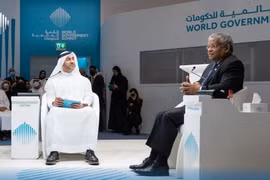Hội nghị Thượng đỉnh Chính phủ Thế giới là sự kiện thường niên được UAE tổ chức từ năm 2013. (Nguồn: gulfbusiness)