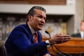 Bộ trưởng Quốc phòng Mỹ Pete Hegseth. (Nguồn: REUTERS/TTXVN)