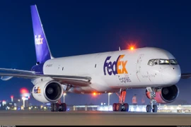 Một chiếc máy bay của FedEx. (Nguồn: flightradar)