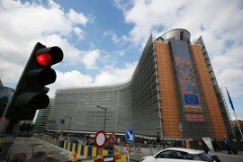 Trụ sở Ủy ban châu Âu tại Brussels, Bỉ. (Ảnh: THX/TTXVN) 