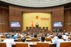 Kỳ họp thứ 9, Quốc hội khóa XV. (Ảnh: TTXVN)
