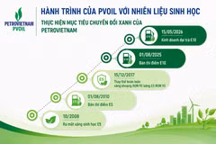Nhiên liệu sinh học được xem là một giải pháp quan trọng nhằm giảm phụ thuộc vào nhiên liệu hóa thạch và giảm phát thải khí nhà kính. (Ảnh: PV/Vietnam+)