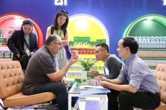 Vinamilk đã đưa sản phẩm sữa Việt đến hơn 60 quốc gia trên thế giới. (Ảnh: PV/Vietnam+)
