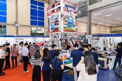 HanoiPlas 2025 sẽ trưng bày đa dạng các loại máy móc hiện đại, vật liệu tiên tiến, giải pháp tái chế bền vững. (Ảnh: PV/Vietnam+)