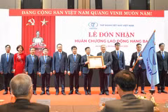 Đây là lần thứ 5 Tập đoàn Dệt May Việt Nam nhận các phần thưởng cao quý trong 30 năm xây dựng và phát triển.